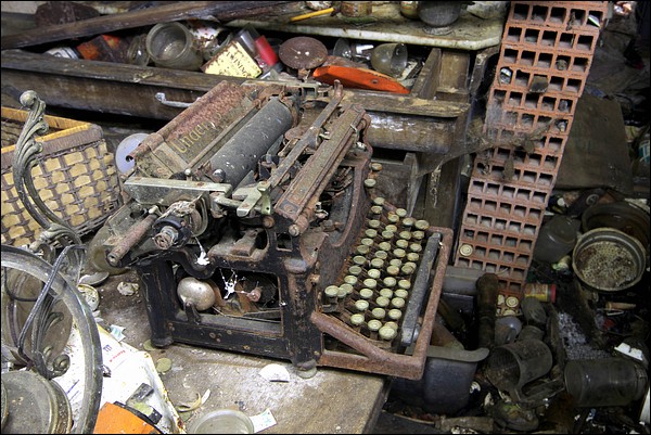 Vieille machine à écrire