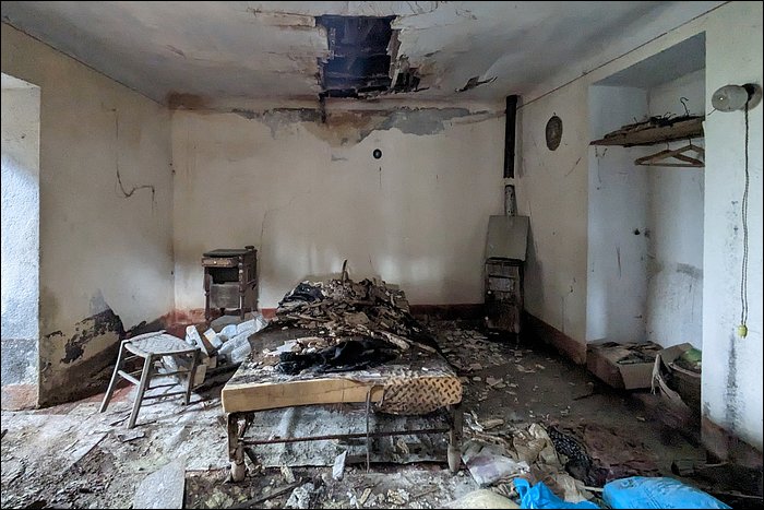 Chambre abandonnée