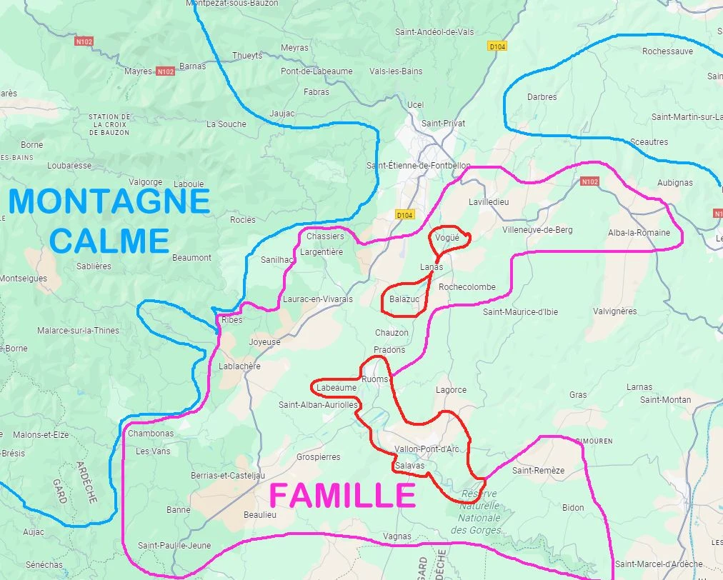 Où loger en Ardèche