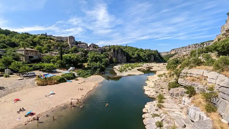 Plage Balazuc